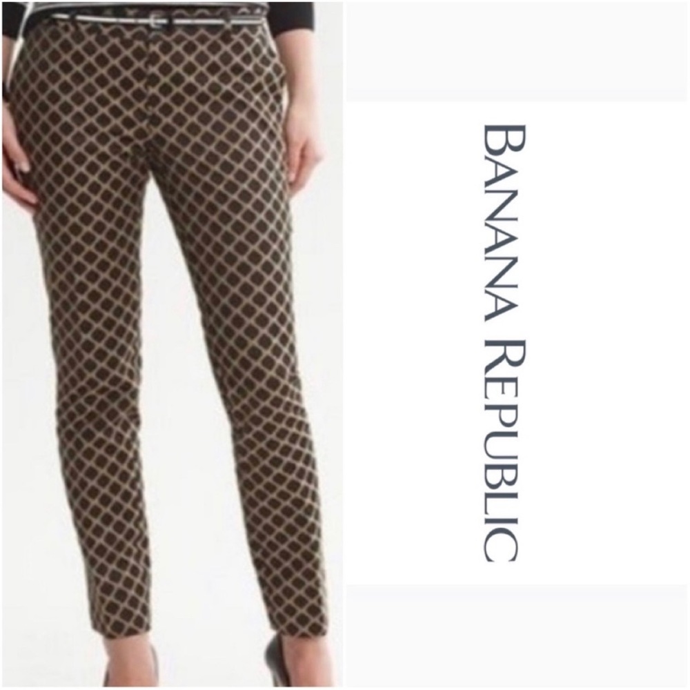 Banana Republic Camden cropped pants, Size 12